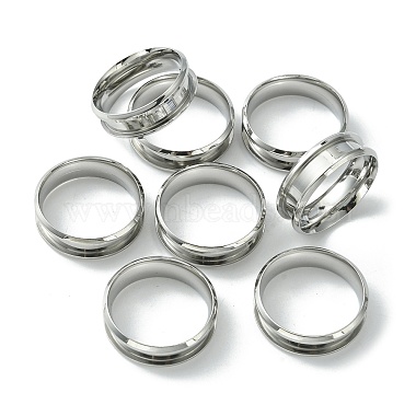 201 ajuste de anillo de dedo ranurado de acero inoxidable(STAS-TAC0001-10E-P)-3