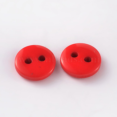 2-Agujero botones redondos de costura redondos para el diseño de vestuario(BUTT-E119-14L-10)-2