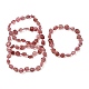 Natural Strawberry Quartz Beads Bracelets(GG-CBA05D5-02B-03A)-4