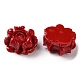 Carved Synthetic Coral Dyed Pendants(CORA-R021-05A-01)-2