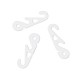 Crochet d'oreille réglable en plastique pour le couverture de bouche(AJEW-TA0017-04)-4