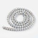 Chapelets de perles en verre opaque de couleur unie(EGLA-A034-P4mm-L16)-2