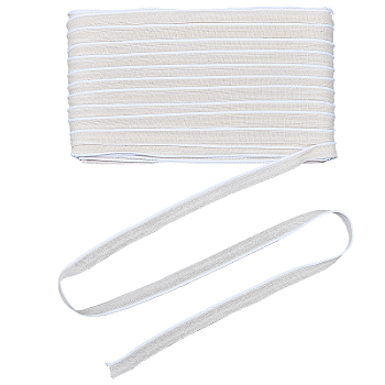 Polyester Book Headbands, for Book Binding Decoration, White, 5/8 inch(15mm), about 109.36 Yards(100m)/Roll