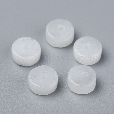 Chapelets de perles de jade blanche naturelle(G-Z006-C35)-3