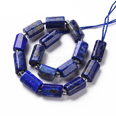 Chapelets de perles en lapis-lazuli naturel(X-G-S345-8x11-002)-2