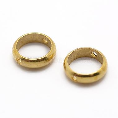 Unplated Ring Brass Beads