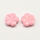 Perles acryliques opaques de fleurs(SACR-Q100-M058)-2