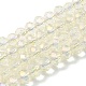 Electroplate Glass Beads Strands(EGLA-D020-6x4mm-70)-1