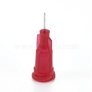 Plastic Fluid Precision Blunt Needle Dispense Tips, FireBrick, 7.5x24mm, Inner Diameter: 4mm, Pin: 0.5mm(TOOL-WH0117-17I)