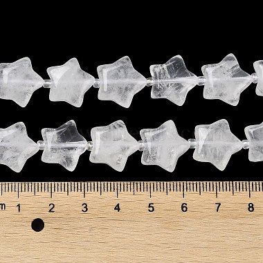 Natural Quartz Crystal Beads Strands(G-NH0005-027)-5