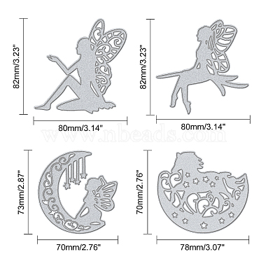 La coupe en acier au carbone coupe les stencils(DIY-DM0001-32)-2