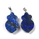 Natural Lapis Lazuli Pendants(G-A203-02D-P)-1