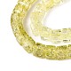 クラックル透明ガラスビーズストランド(GLAA-N062-6mm-05)-3