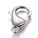 304 Stainless Steel Lobster Claw Clasps(STAS-AB27)-1