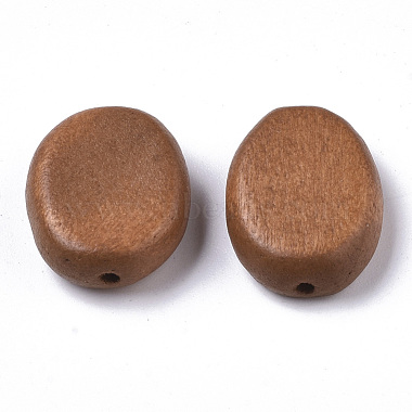 Painted Natural Wood Beads(WOOD-R265-06E)-2