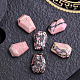 Natural Rhodonite Carved Coffin Decorations(PW-WG95774-03)-1