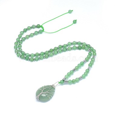 LightGreen Green Aventurine Necklaces