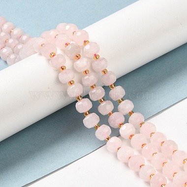 Natural Rose Quartz Beads Strands(G-P508-A18-01)-2