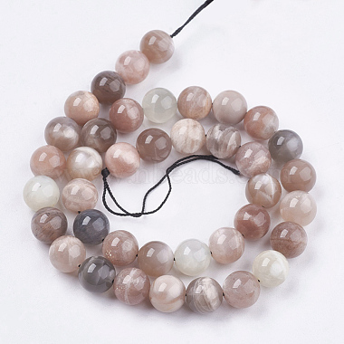 Natural Multi-Moonstone Beads Strands(X-G-J157-8mm-06)-3