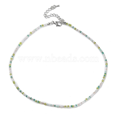 Colorful Round Glass Necklaces