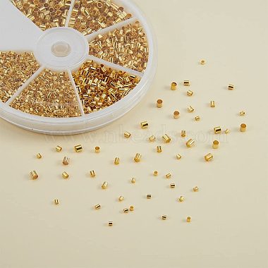 Brass Crimp Beads Sets(KK-PH0019-01G)-2
