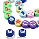 5 Strands Handmade Polymer Clay Beads(CLAY-SC0001-42)-3