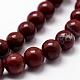 Natural Red Jasper Beads Strands(G-K140-A-8mm)-2