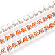 Perlenohrringe aus Eisen und ABS(CH-T007-01A-08)-1