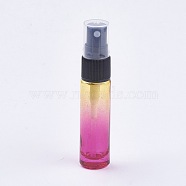 Glass Gradient Color Spray Bottle, Colorful, 9.6x2cm, Capacity: 10ml(MRMJ-WH0011-C05-10ml)