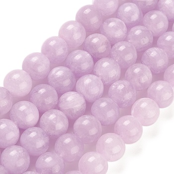Natural Amethyst Beads Strands, Dyed & Heated, Round, 10.5mm, Hole: 1mm, about 38pcs/strand, 15.51~15.55 inch(39.4~39.5cm)