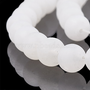 Natural White Jade Beads Strands(G-T106-321)-2