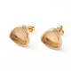 Brass Stud Earring Settings(KK-I665-08G)-1