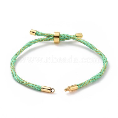 Nylon Cord Silder Bracelets(MAK-C003-03G-06)-4