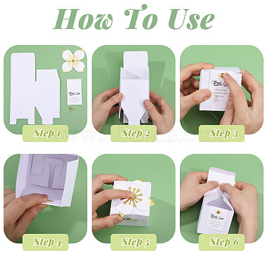 Square Paper Candy Packaging Boxes(CON-WH0089-59)-3