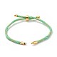 Nylon Cord Silder Bracelets(MAK-C003-03G-06)-4