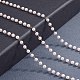 Chaîne perlée imitation perle en plastique(JX303A)-3
