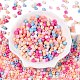 Opaque Baking Paint Glass Seed Beads(SEED-T008-02-M02)-2