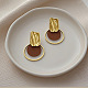 Zinc Alloy Stud Earrings(WGD2E06-02)-1
