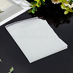 2Pcs Rectangle EVA Waterproof Drawstring Bags, Frosted Gift Storage Pouches, WhiteSmoke, 45x35x0.02cm(FIND-LP0009-07)