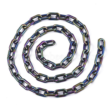 Acrylic Opaque Cable Chains(PACR-N009-002)-3