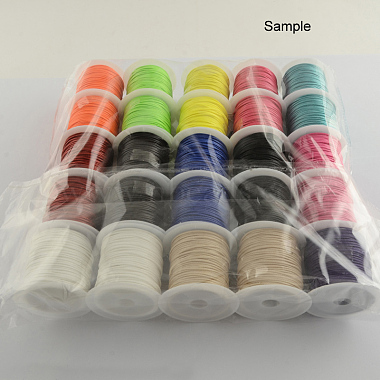 Korean Waxed Polyester Cords(YC-R004-1.0mm-02)-3