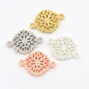 Mixed Color Flower Alloy Links