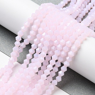 Imitation Jade Glass Beads Strands(EGLA-A039-J4mm-D02)-4