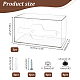 Transparent Plastic Wall Mounted Garbage Bag Storage Box(CON-WH0085-84)-2