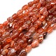 Nuggets Natural Crackle Agate Beads Strands(G-P031-M)-2