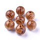 perles rondes en bois naturel(WOOD-Q009-30mm-LF)-1