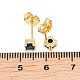 Brass Micro Pave Cubic Zirconia Stud Earrings(EJEW-F405-22C-G02)-3