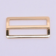 Zinc Alloy Buckles, for Strap Leathercraft Bag Belt, Rectangle, Light Gold, 29~30x58x3.5mm, Inner Diameter: 8.5x50mm(PALLOY-TAC0014-17LG-04)