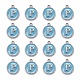 Emaille Charms aus platinierter Legierung(ENAM-S118-04P-P)-2