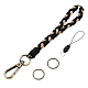 clé de porte-clés de bracelet en macramé boho(KEYC-SW00004-03)-1